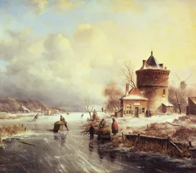 Une Rivière Gelée