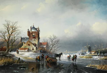 Jan Jacob Spohler Paysage d