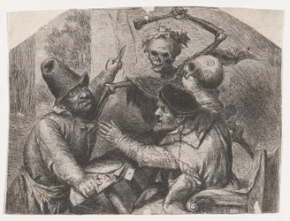 La mort et les joueurs de cartes