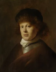 Portrait de Rembrandt van Rijn