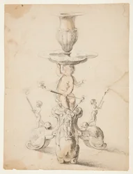 Conception pour un chandelier