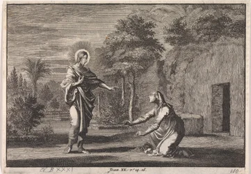 Le Christ apparaît à Marie Madeleine (Noli me tangere)