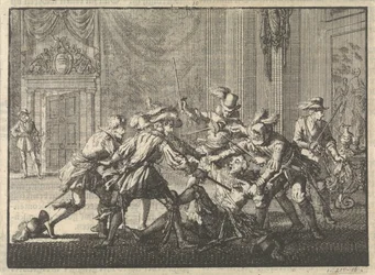 Le duc de Guise assassiné au château de Blois, 1588