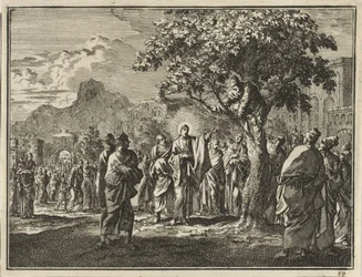 Zachée dans le figuier