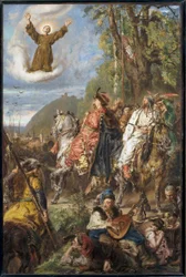 Bohdan Khmelnytsky avec Tugay Bey près de Lviv