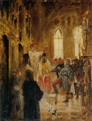 Scène de couronnement