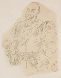 Buste de Wacław Rzewuski, grand hetman de la Couronne
