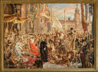 Esquisse pour le tableau « Constitution du 3 mai »