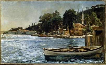 Vue de Bebek près de Constantinople