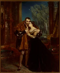 Sigismond Auguste avec Barbara à la cour des Radziwiłł à Vilnius