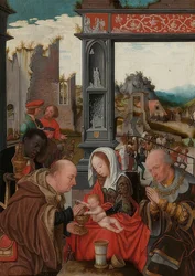 Adoration des mages. Vers 1520-25