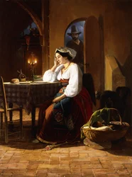 Retour tardif, 1854
