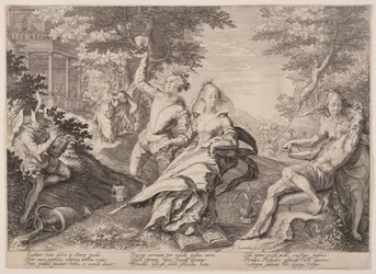 Les vierges folles se réjouissent, extrait de la parabole des vierges sages et des vierges folles