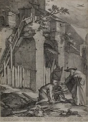 Le Prophète Élie arrivant à la maison de la veuve de Sarepta, 1604