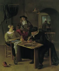 Scène de taverne