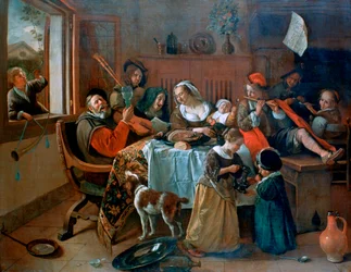 La Joyeuse Famille, 1668
