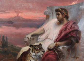 Néron à Baiae, par Styka, Jan