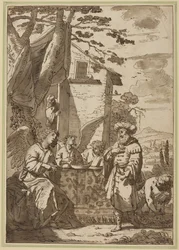 Abraham divertit les anges