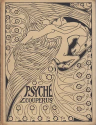 Conception de couverture Psyche par Louis Couperus, 1898
