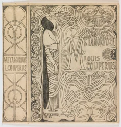 Conception de couverture pour : Louis Couperus, Metamorfoze, 1897