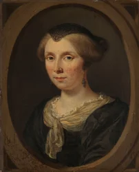 Portrait de Margaretha Verkolje, épouse de Reinier Couturier