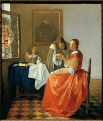 La Fille au verre de vin