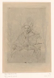 Paysanne lisant