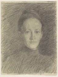 Portrait de Mlle C.J. Veth