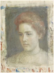 Portrait de mademoiselle Wiedenbruggen