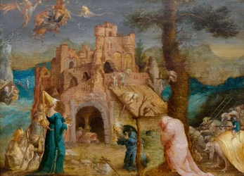 La Tentation de Saint Antoine, première moitié du 16ème siècle