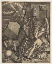 Melencolia I copie, 1602