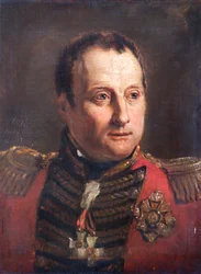 Portrait du général Rowland Hill, soldat britannique, 1821