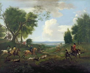 Scène de Chasse