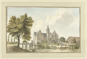La Maison den Ham, sur la Niers en Allemagne