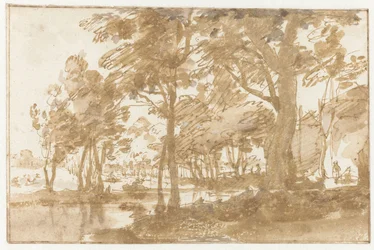 En dehors du Westeinde de La Haye