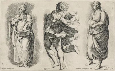 Trois figures sans titre d