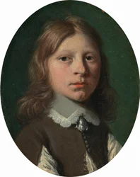 Tête de jeune garçon, vers 1650 (huile sur cuivre)
