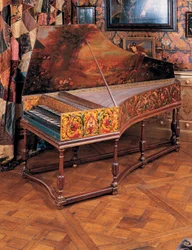 Clavecin à deux claviers