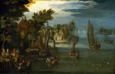 La rive animée d