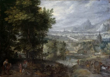 Paysage boisé