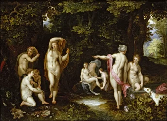 Diane et Actéon, vers 1595