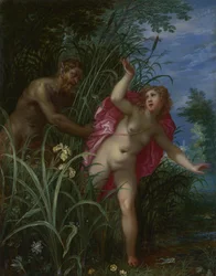 Pan poursuivant Syrinx, après 1615