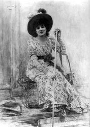 Portrait de Sarah Bernhardt (1844-1923)