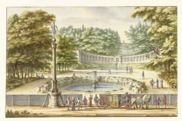 Amphithéâtre à Clèves, vu vers le sud