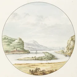 Vue sur le Rhin à Hammerstein