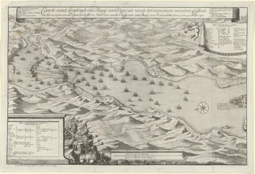 Bataille navale dans la baie de Vigo et la conquête de la flotte d
