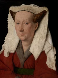 Portrait de Margareta van Eyck (détail)