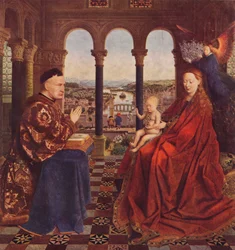 La Vierge du chancelier Rolin, vers 1435, 1938