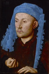 Homme au bonnet bleu