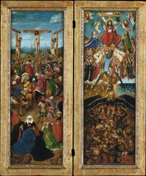 La Crucifixion; Le Jugement dernier, c.1440-41